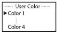 Cameo Root Battery - MODALITA OPERativa STAND-ALONE: USER COLOR - 3