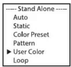 Cameo Root Battery - TRYB PRACY USER COLOR STAND-ALONE - 2