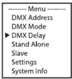 Cameo Root Battery - DMX DELAY - 1