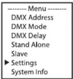 Cameo Root Battery - SYSTEM SETTINGS (Settings) - 1