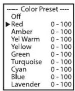 Cameo Root Battery - STAND-ALONE-BETRIEBSART COLOUR PRESET - 3