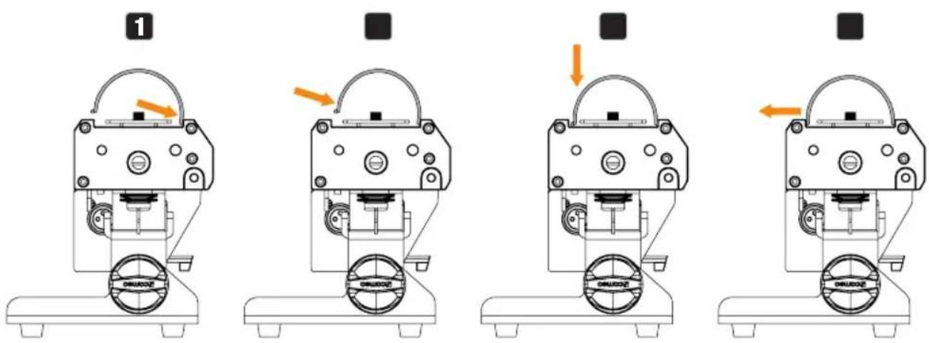 Cameo Root Battery - Assicurarsi che i bordi delhetto per tubo al neon siano posizionati correttamente nelle scanalature per evitare che cadaanche quando è montato sopratasta. - 1