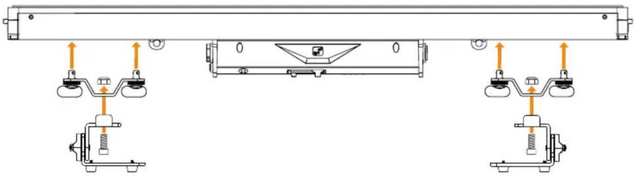 Cameo Root Battery - Montaje de los pies - 1