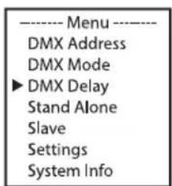 Cameo Root Battery - DMX DELAY - 1