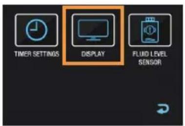 Cameo Instant Hazer 1400 G2 - DISPLAY SETTINGS - 2