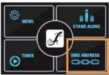 Cameo Instant Hazer 1400 G2 - AJUSTAR LA DIRECCION DE INICIO DMX - 1