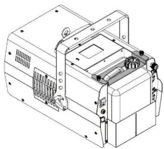 Cameo Instant Hazer 1400 G2 - INSERTING AND CONNECTING FLUID CANISTER - 2