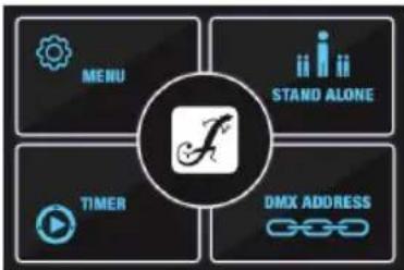 Cameo Instant Hazer 1400 G2 - MAIN DISPLAY (NO DMX SIGNAL) - 1