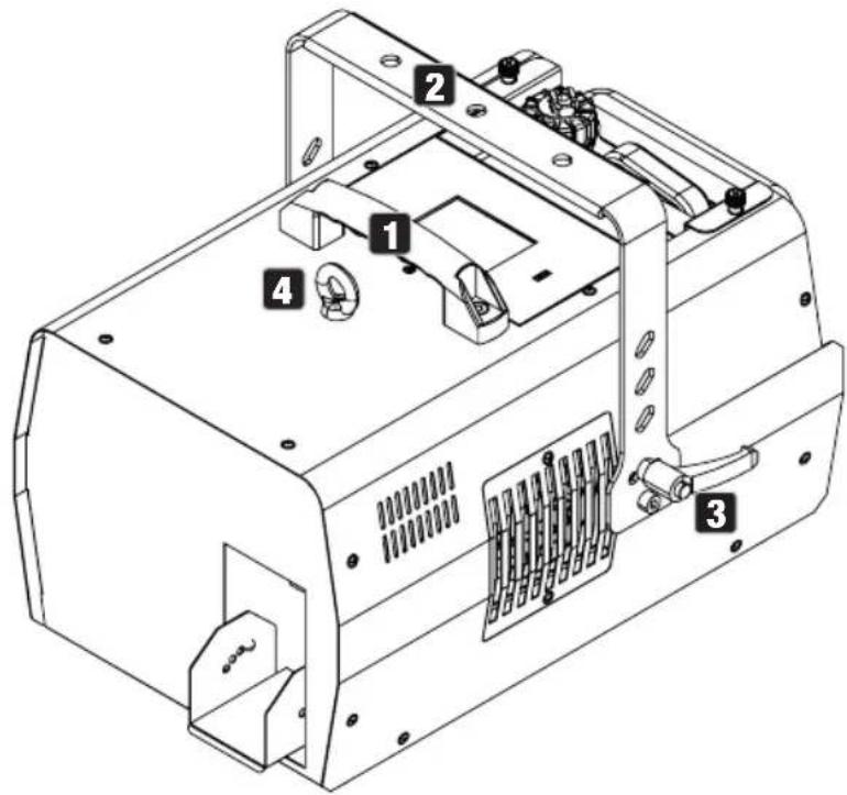 Cameo Instant Hazer 1400 G2 - SET-UP AND INSTALLATION - 3