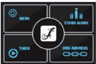 Cameo Instant Hazer 1400 G2 - DISPLAY PRINCIPALE (SENZA SEGNALE DMX) - 1