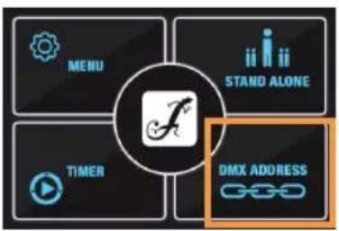 Cameo Instant Hazer 1400 G2 - USTAWIANIE STARTOWEGO ADRESU DMX - 1
