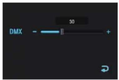 Cameo Instant Hazer 1400 G2 - RÉGLAGE DE L'ADRESSE DE DÉPART DMX - 2