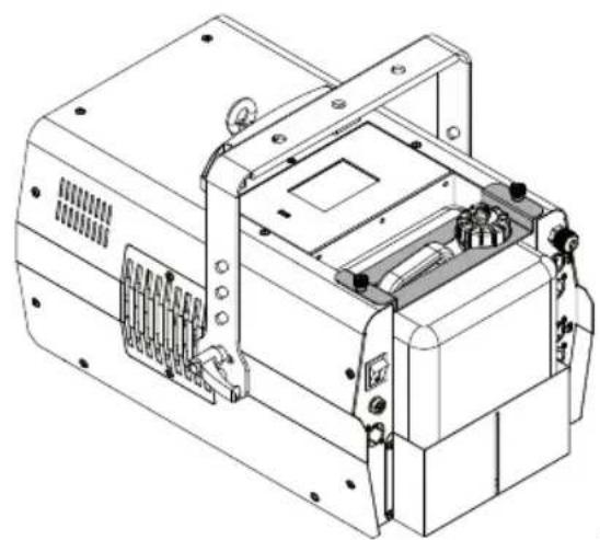 Cameo Instant Hazer 1400 G2 - INSERIRE E COLLEGARE LA TANICA DI LIQUIDO - 2