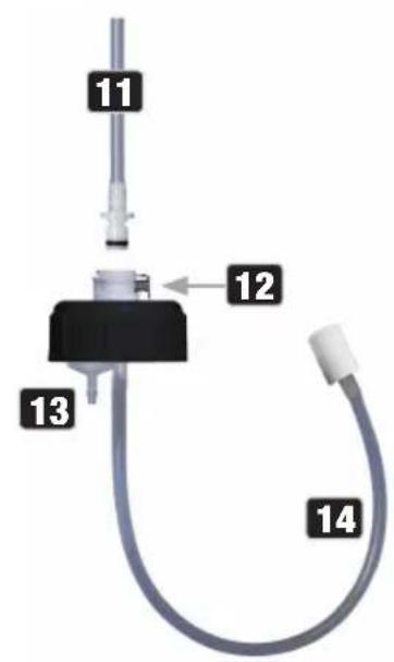 Cameo Instant Hazer 1400 G2 - CASSETTO PER LA TANICA E TAPPO SPECIALE PER LE TANICHE - 2