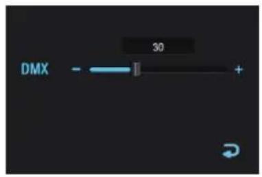 Cameo Instant Hazer 1400 G2 - IMPOSTAZIONE DELL'INDIRIZZO DMX INIZIALE - 2