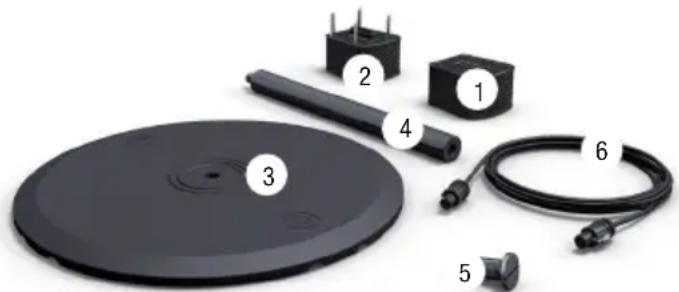LD Systems MAUI G2 SPS - Zestaw do montazu podstawy kolumn glosnikowych MAUI11G2 I MAUI28G2 - 1