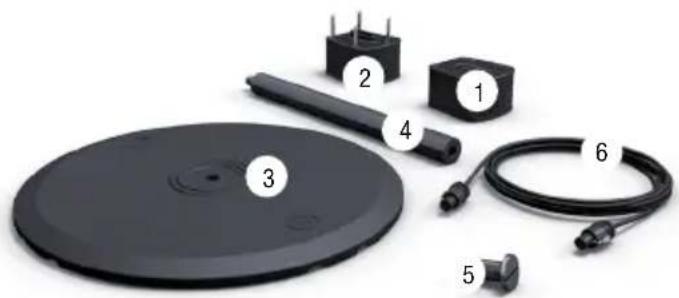 LD Systems MAUI G2 SPS - Floor stand kit for MAUI 11 G2 and MAUI 28 G2 speaker columns - 1