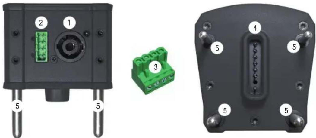 LD Systems MAUI G2 SPS - ADAPTATEUR POUR LE CAISSON DE BASSES - 1