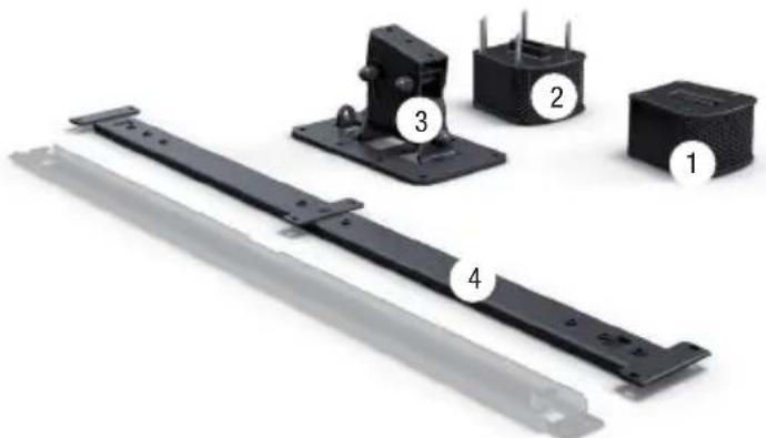 LD Systems MAUI G2 SPS - Installation kit with tilt and swivel mechanism for wall mounting the MAUI 11 G2 and MAUI 28 G2 speaker columns - 1