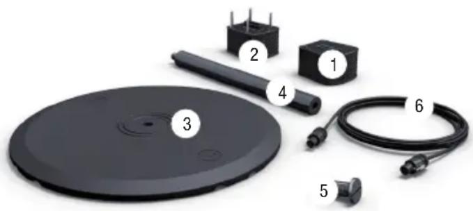 LD Systems MAUI G2 SPS - Standfuß-Set für MAUI11G2 und MAUI28G2 Lautspechersäulen - 1