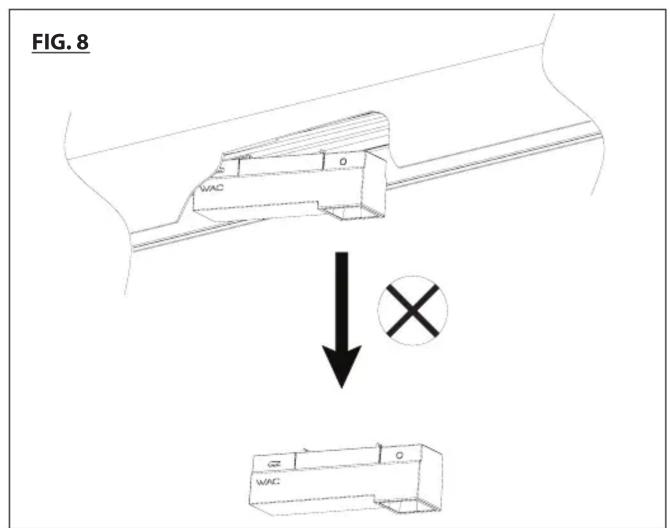 WAC Lighting VENTRIX S2SD - REMOVING THE FIXTURE FROM THE CHANNEL: - 2