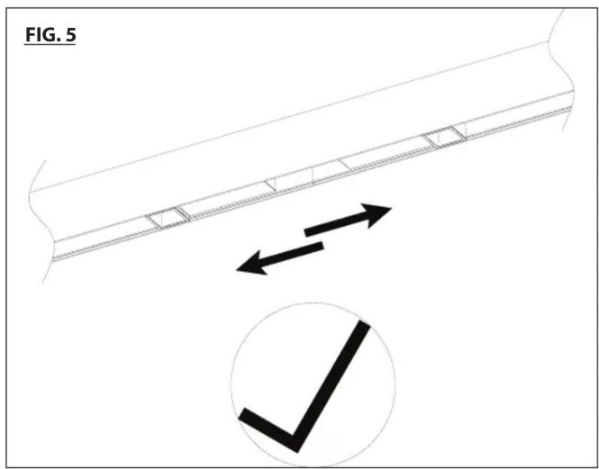 WAC Lighting VENTRIX S2SD - RELOCATING THE FIXTURE IN CHANNEL: - 1
