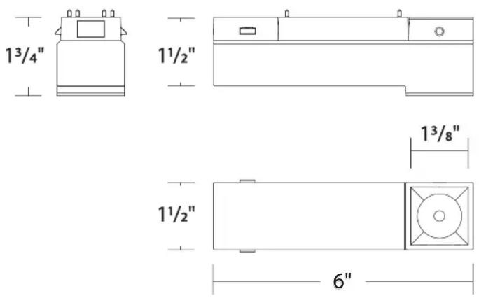 WAC Lighting VENTRIX S2SD - MISE EN GARDE: POUR ÉVITER TOUT CHOC ÉLECTRIQUE, ASSUREZ-VOUS QUE LE DISJONCTEUR SOIT MIS HORS TENSION AVANT DE COMMENCER. - 1
