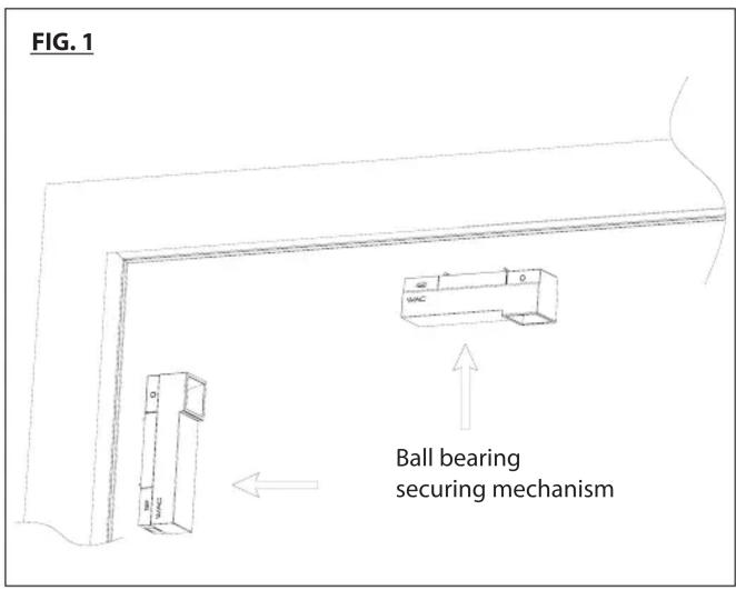 WAC Lighting VENTRIX S2SD - FIXTURE INSTALLATION TO VENTRIX SYSTEM: - 1