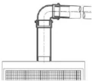 Klarstein Royal Flush Eco Slim - Condotto di scarico dell'aria - 3