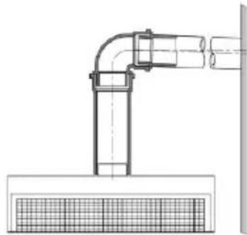 Klarstein Royal Flush Eco Slim - Conduit d'évacuation - 2
