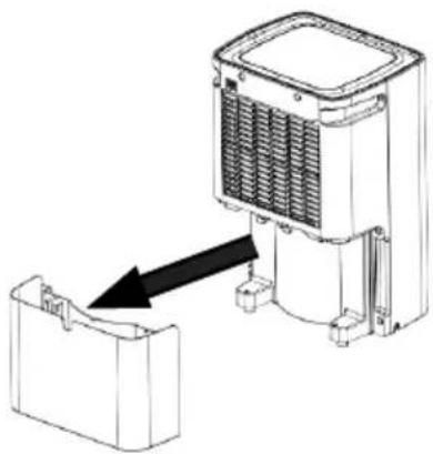 Klarstein CircleDry Smart - Utilizzo del serbatoio dell'acqua - 1