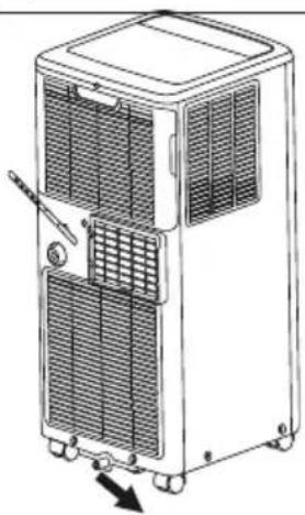 Klarstein Aero Ring Smart - SCARICO DELL'ACQUA - 2