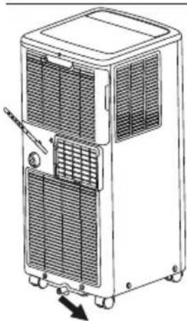 Klarstein Aero Ring Smart - DRENAJE DEL AGUA - 2