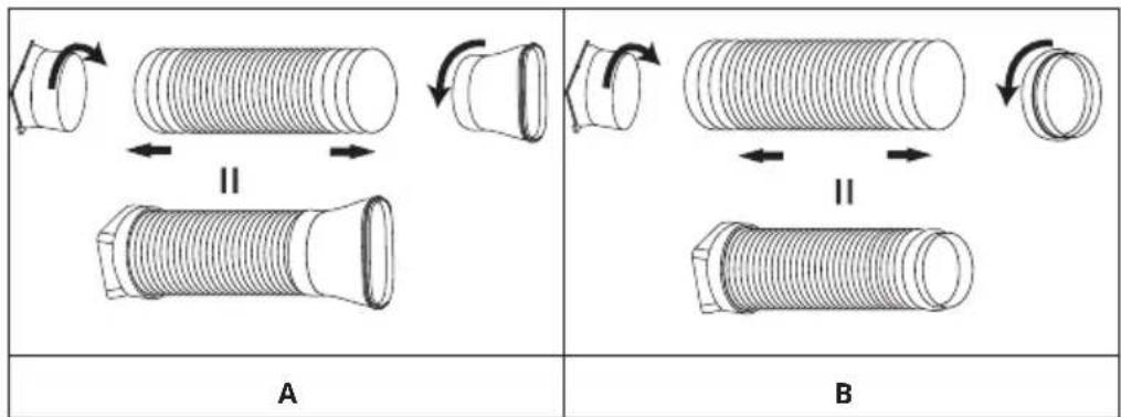 Klarstein Aero Ring Smart - Duct mount instruction - 1