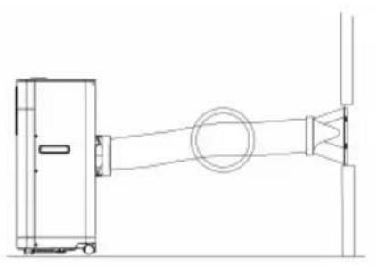 Klarstein Breeze Box Smart - Montaje del tubo de aire de escape - 1