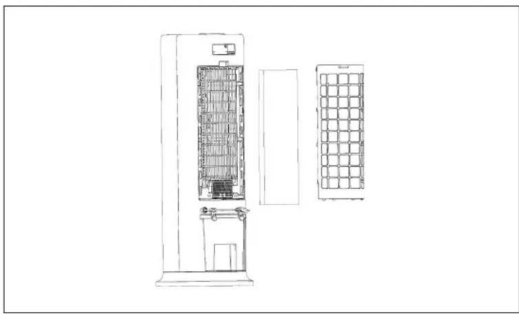 Klarstein Cooltower Smart - Filter cleaning - 1