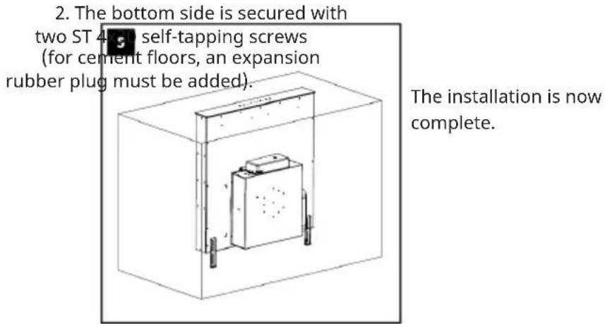 Klarstein Victoria Downdraft - Installation dimensions - 17