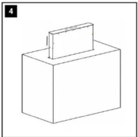 Klarstein Victoria Downdraft - Dimensions de montage - 8