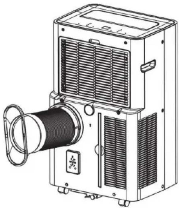 Klarstein AireLux Smart - Anbringen des Abluftschlauchs - 5