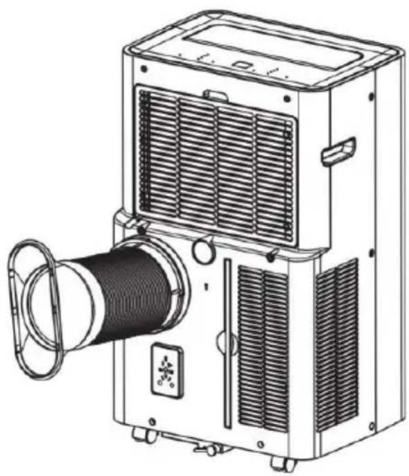 Klarstein AireLux Smart - Attaching the exhaust hose - 5