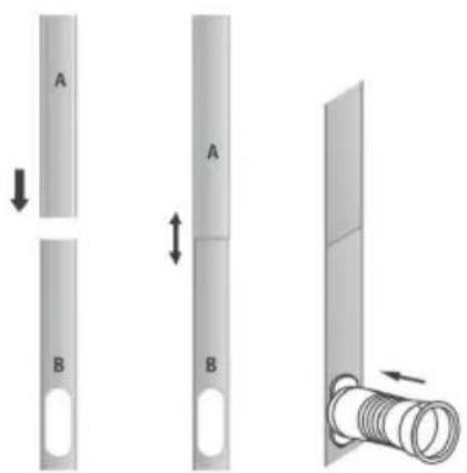 Klarstein AireLux Smart - Anbringen des Abluftschlauchs - 3