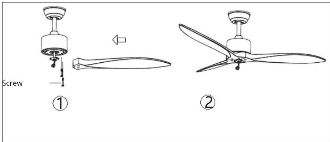 Klarstein Sky Breeze Smart - Blade assembly - 1
