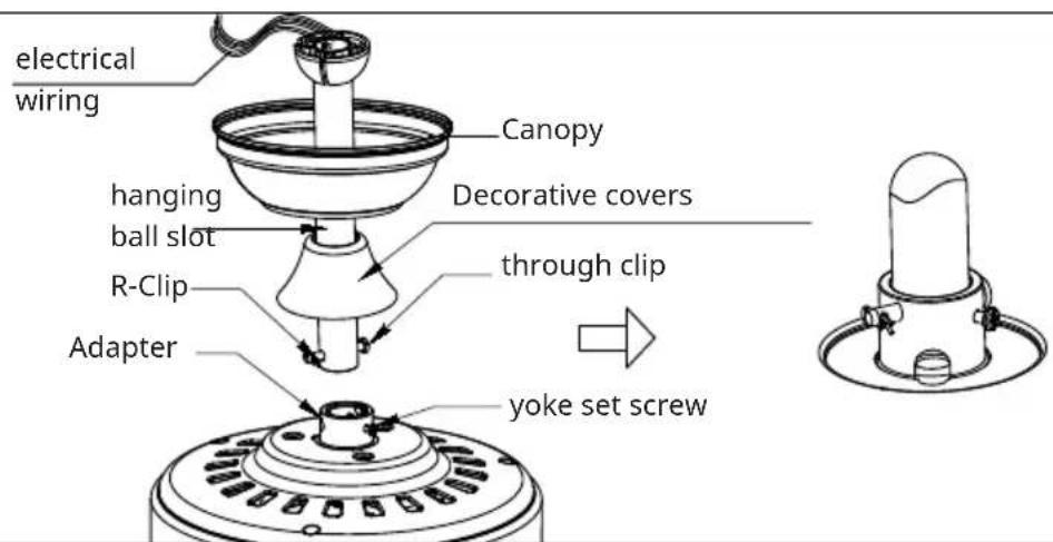 Klarstein Sky Breeze Smart - Assembling and hanging the fan - 1