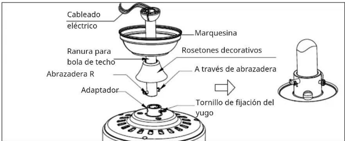 Klarstein Sky Breeze Smart - Montar y colgar el ventilador - 1