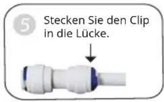 Klarstein PuraFina - Trennen und Verbinden von PE-Rohr und Schnellkupplung - 5