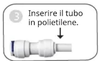 Klarstein PuraFina - Collegare e scollegare il tubo in polietilene dall'attacco rapido - 3