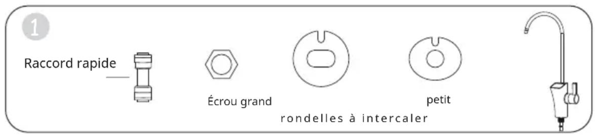 Klarstein PuraFina - Installation du robinet - 1