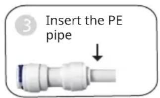 Klarstein PuraFina - Disconnect and connect of PE pipe and quick connector - 3
