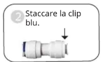 Klarstein PuraFina - Collegare e scollegare il tubo in polietilene dall'attacco rapido - 2