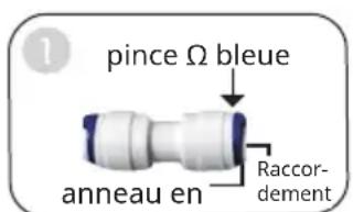 Klarstein PuraFina - Déconnexion et connexion du tube PE et du raccord rapide - 1